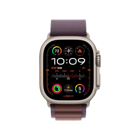 Часы Apple Watch Ultra 2 GPS+Cellular 49mm Titanium Case, Indigo Alpine Loop, M фото 1