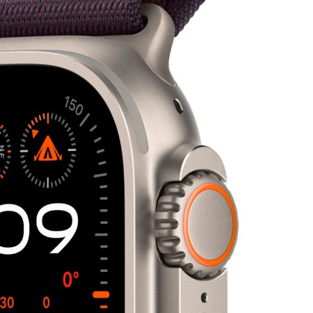Часы Apple Watch Ultra 2 GPS+Cellular 49mm Titanium Case, Indigo Alpine Loop, M фото 3