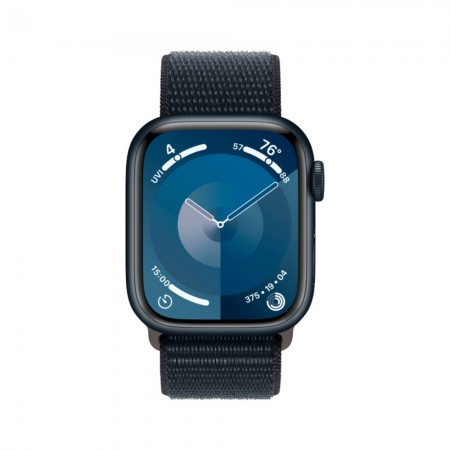 Часы Apple Watch Series 9 GPS 45mm Midnight Aluminum Case with Midnight Sport Loop фото 2