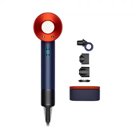 Фен Dyson Supersonic HD15 Prussian Blue/Topaz Orange (синий/оранжевый) фото 1