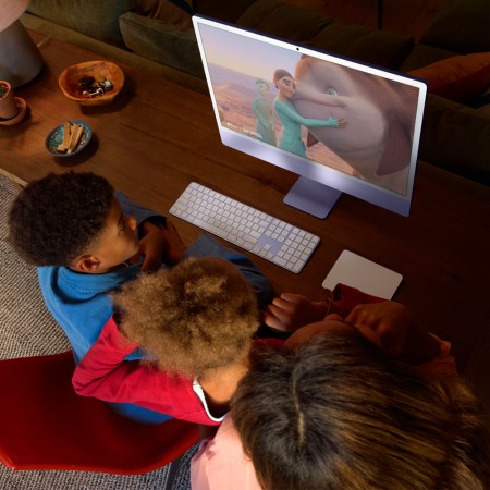 Apple iMac 4.5K 24" Orange (M4 8-Core, 8-Core GPU, 16/256 GB) 2024 фото 4 Apple iMac 4.5K 24" Orange (M4 8-Core, 8-Core GPU, 16/256 GB) 2024 фото 4