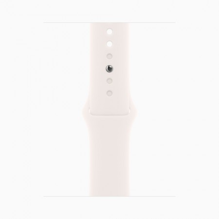 Apple Watch Series 10, 42mm, Silver Aluminum Case, Light Blush Sport Band, M/L фото 3