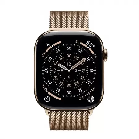 Apple Watch Series 11, 46mm, Gold Titanium, GPS+Cellular фото 2