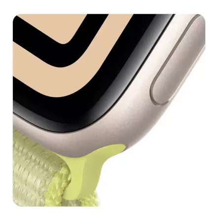 Apple Watch SE 3, 44mm, Starlight Aluminium, GPS+Cellular фото 3