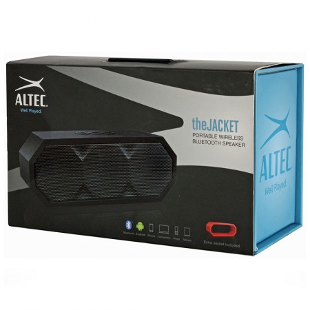 Портативная акустика Altec Lansing The Jacket Bluetooth Speaker iMW455 (Black, черный) фото 3