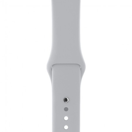 Умные часы Apple Watch S3 GPS 42mm Silver Aluminium Case with White Sport Band MTF22 фото 3