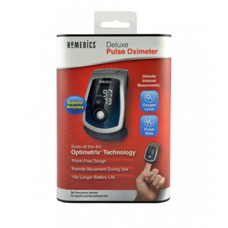 Пульсоксиметр HoMedics Deluxe Pulse Oximeter фото 4