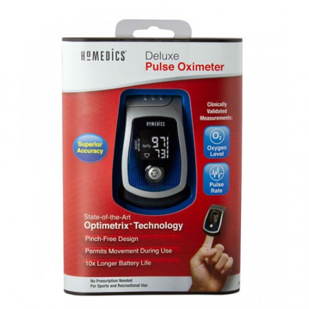 Пульсоксиметр HoMedics Deluxe Pulse Oximeter фото 6