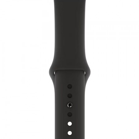 Умные часы Apple Watch Series 4 GPS, 40 мм, корпус из алюминия цвета «серый космос», спортивный ремешок чёрного цвета (MU662) фото 3