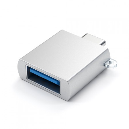 Адаптер Satechi Aluminum Type-C to USB 3.0 Adapter, Silver фото 1