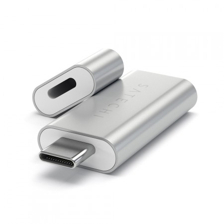 Карт-ридер Satechi Aluminum Type-C Micro/SD Card Reader, Silver фото 1