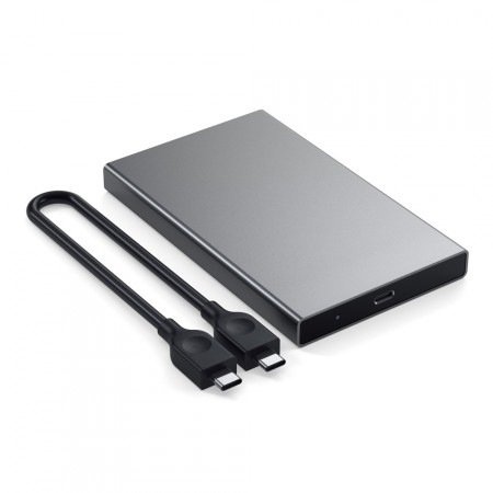 Внешний бокс Satechi Aluminum USB Type C External HDD/SDD Enclosure Case, Space Gray фото 3