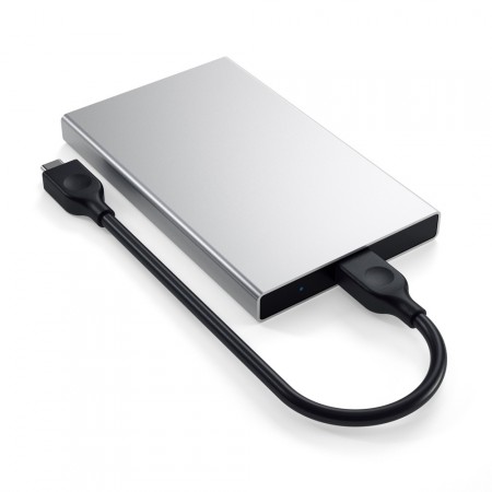 Внешний бокс Satechi Aluminum USB Type C External HDD/SDD Enclosure Case, Silver фото 1