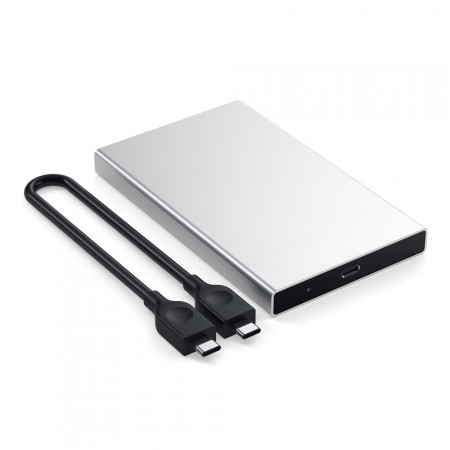 Внешний бокс Satechi Aluminum USB Type C External HDD/SDD Enclosure Case, Silver фото 3