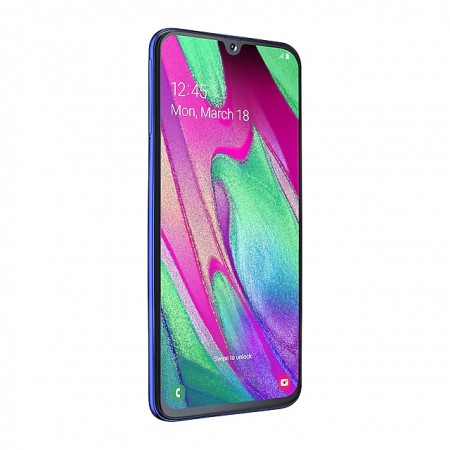 Смартфон Samsung Galaxy A40 (2019) 64Gb Blue фото 4