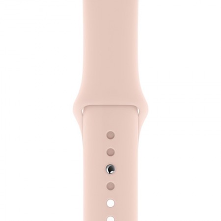 Умные часы Apple Watch Series 5 GPS, 40 мм, корпус из алюминия цвета «розовое золото», спортивный ремешок цвета «розовый песок» (MWV72) фото 3