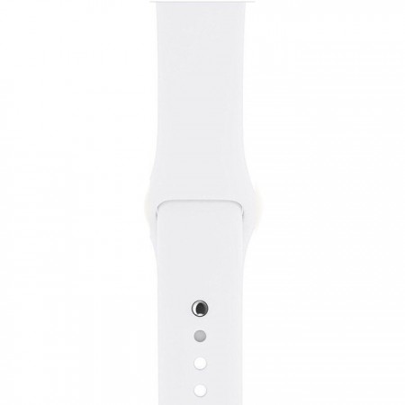 Умные часы Apple Watch S3 GPS+Cellular 42mm Silver Aluminum Case with White Sport Band (MTGR2) фото 3