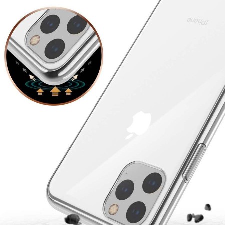 Прозрачный силиконовый чехол для iPhone 11 Pro Max фото 4