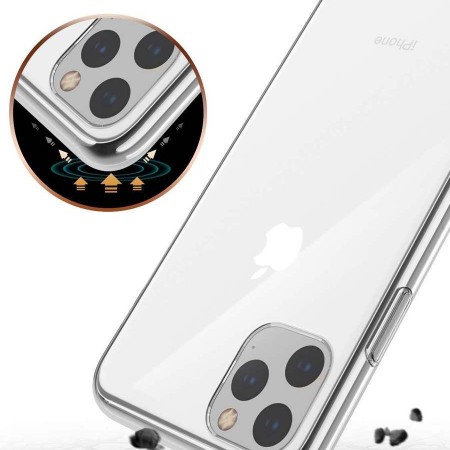 Прозрачный силиконовый чехол для iPhone 11 Pro фото 4