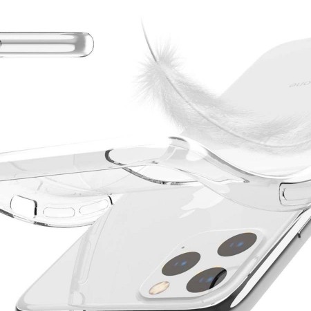 Прозрачный силиконовый чехол для iPhone 11 фото 2