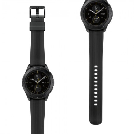 Умные часы Samsung Galaxy Watch (42 mm) midnight black/onyx black (Черные) фото 5