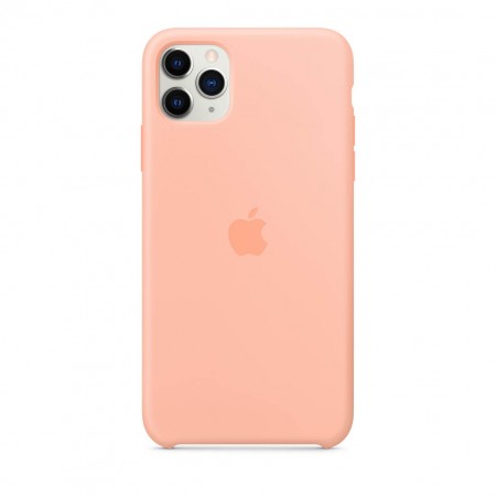 Силиконовый чехол для iPhone 11 Pro Max, Розовый грейпфрут фото 2