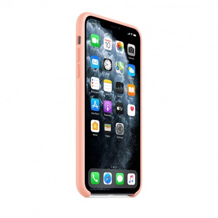 Силиконовый чехол для iPhone 11 Pro Max, Розовый грейпфрут фото 5