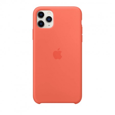 Силиконовый чехол для iPhone 11 Pro Max, Спелый клементин фото 2