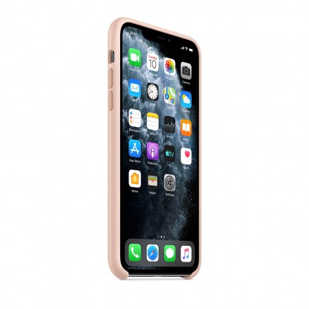 Силиконовый чехол для iPhone 11 Pro Max, Розовый песок фото 5