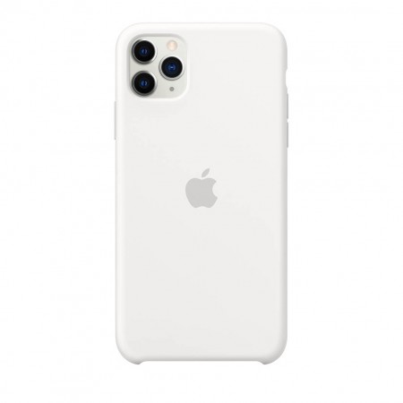 Силиконовый чехол для iPhone 11 Pro Max, Белый фото 2