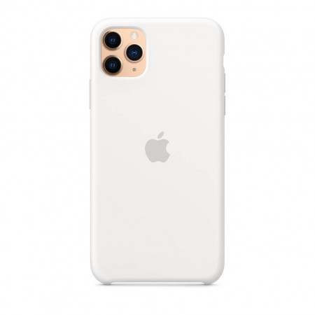 Силиконовый чехол для iPhone 11 Pro Max, Белый фото 4