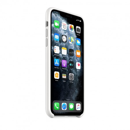Силиконовый чехол для iPhone 11 Pro Max, Белый фото 5