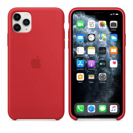 Силиконовый чехол для iPhone 11 Pro Max, (PRODUCT)RED фото 6