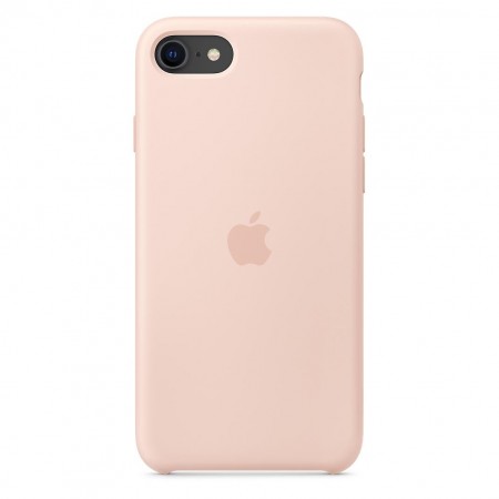 Силиконовый чехол для iPhone SE, Розовый песок фото 2