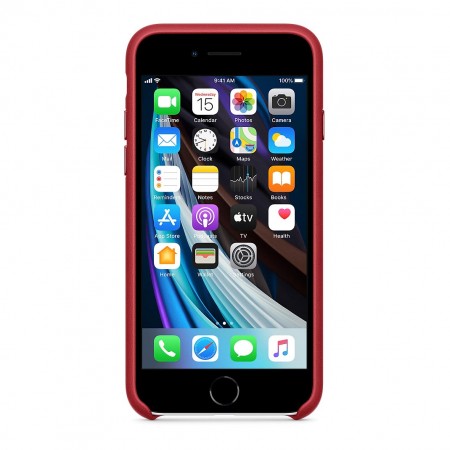 Кожаный чехол для iPhone SE, (PRODUCT)RED фото 5