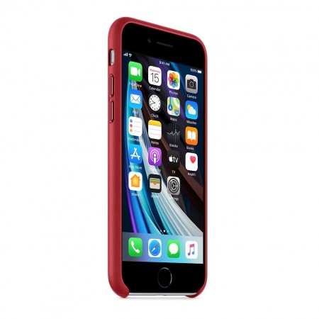Кожаный чехол для iPhone SE, (PRODUCT)RED фото 6