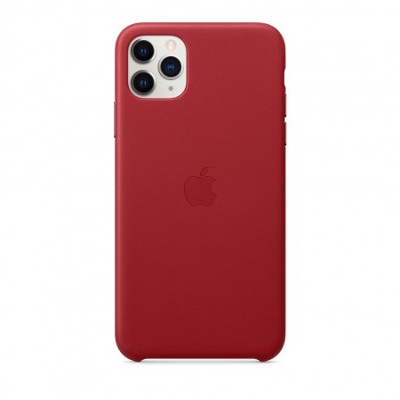Кожаный чехол для iPhone 11 Pro Max, (PRODUCT)RED фото 2