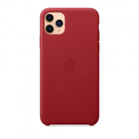 Кожаный чехол для iPhone 11 Pro Max, (PRODUCT)RED фото 4