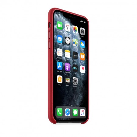 Кожаный чехол для iPhone 11 Pro Max, (PRODUCT)RED фото 5