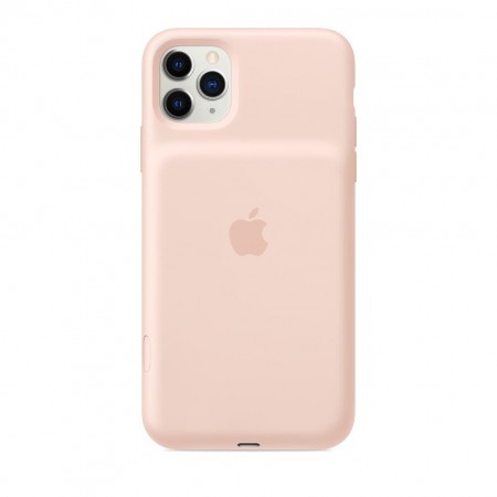 Чехол-аккумулятор Smart Battery Case для iPhone 11 Pro Max, Розовый песок фото 2