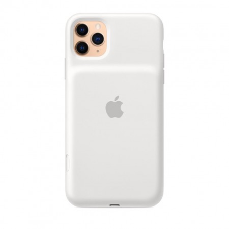 Чехол-аккумулятор Smart Battery Case для iPhone 11 Pro Max, Белый фото 4