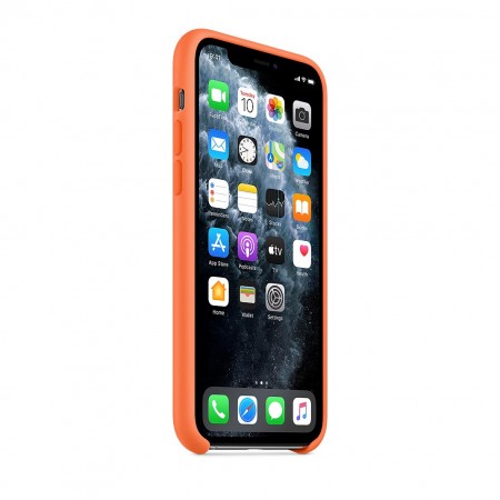 Силиконовый чехол для iPhone 11 Pro, Оранжевый витамин фото 5