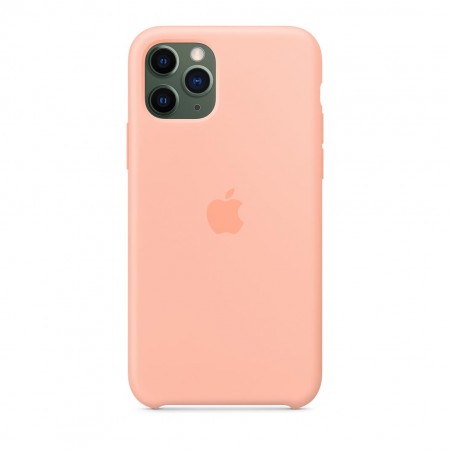 Силиконовый чехол для iPhone 11 Pro, Розовый грейпфрут фото 3