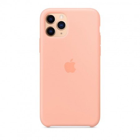 Силиконовый чехол для iPhone 11 Pro, Розовый грейпфрут фото 4