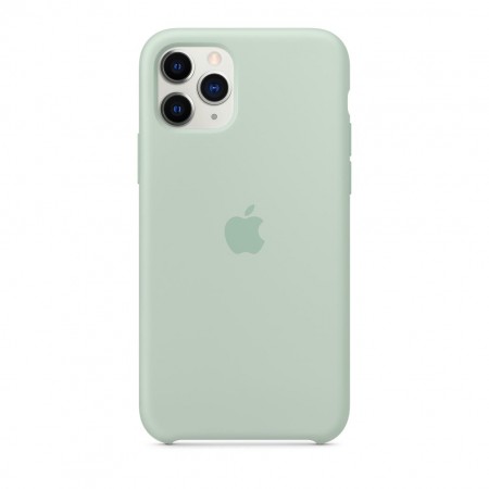 Силиконовый чехол для iPhone 11 Pro, Голубой берилл фото 2