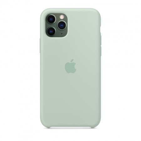 Силиконовый чехол для iPhone 11 Pro, Голубой берилл фото 3