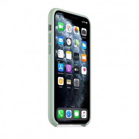 Силиконовый чехол для iPhone 11 Pro, Голубой берилл фото 5