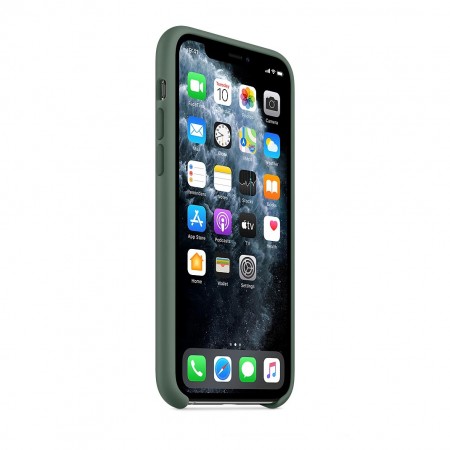 Силиконовый чехол для iPhone 11 Pro, Сосновый лес фото 5