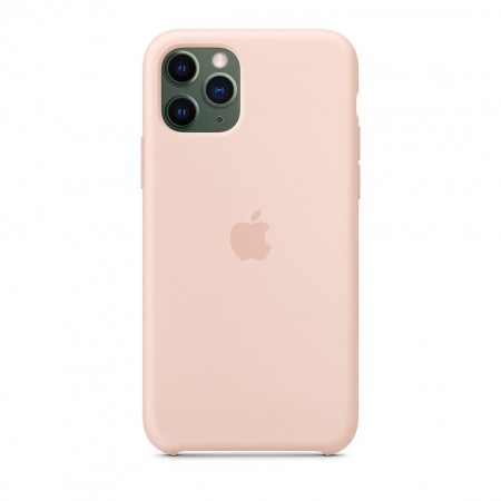 Силиконовый чехол для iPhone 11 Pro, Розовый песок фото 3