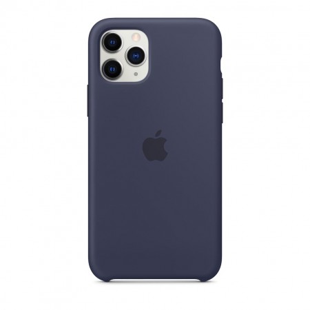 Силиконовый чехол для iPhone 11 Pro, Тёмно-синий фото 2